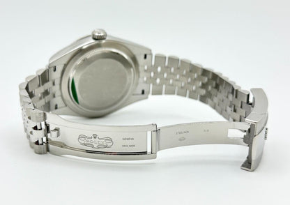 Sky-Dweller automatic luxury watch with blue dial and Jubilee bracelet