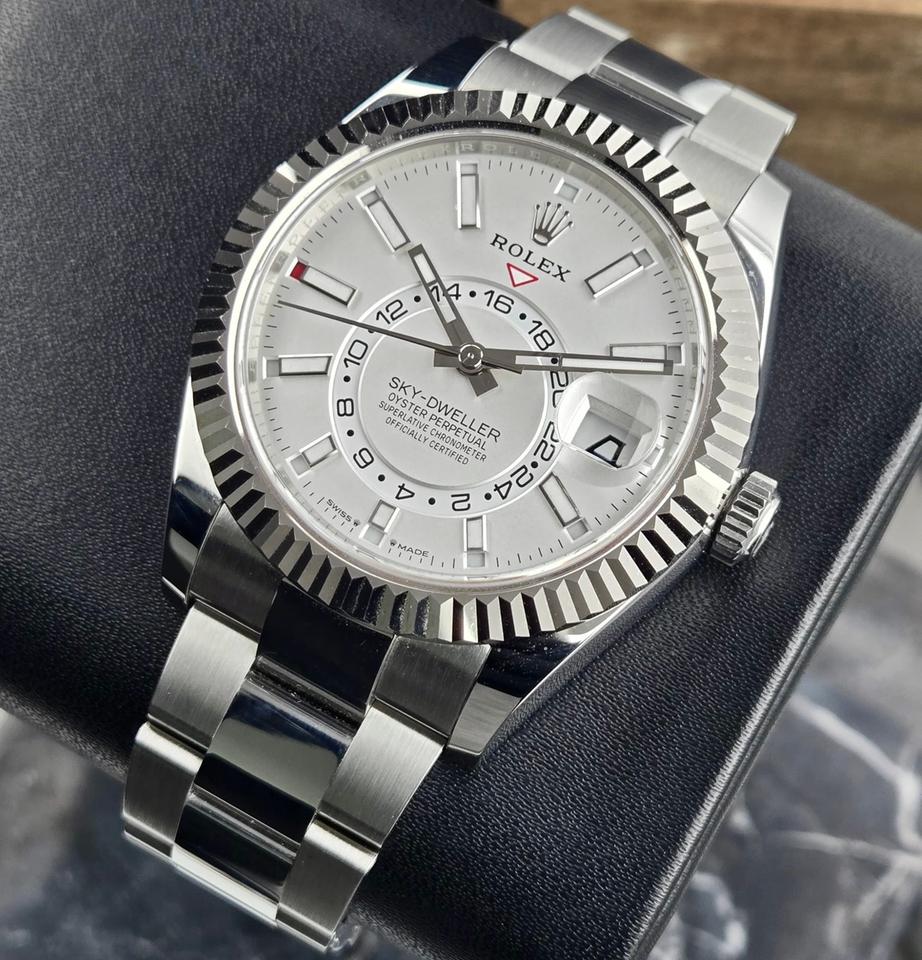 Rolex Sky-Dweller automatic luxury watch
