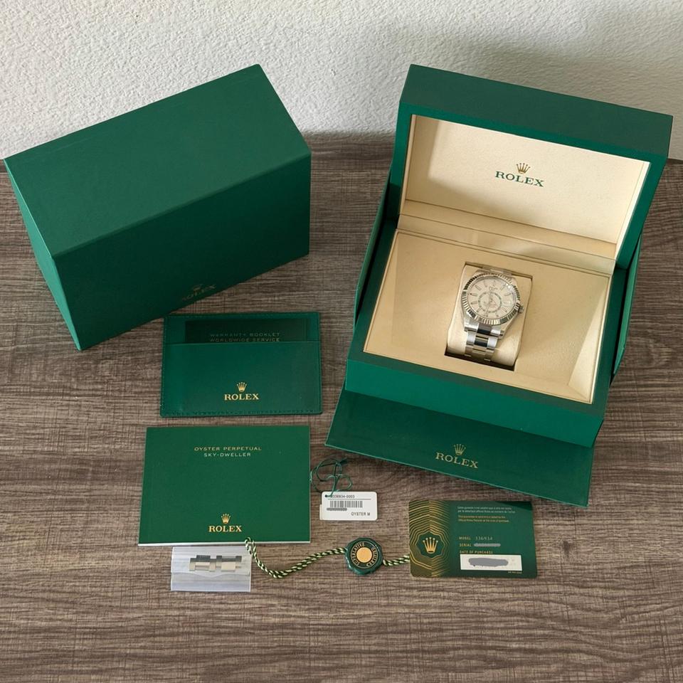 Rolex Sky-Dweller automatic luxury watch