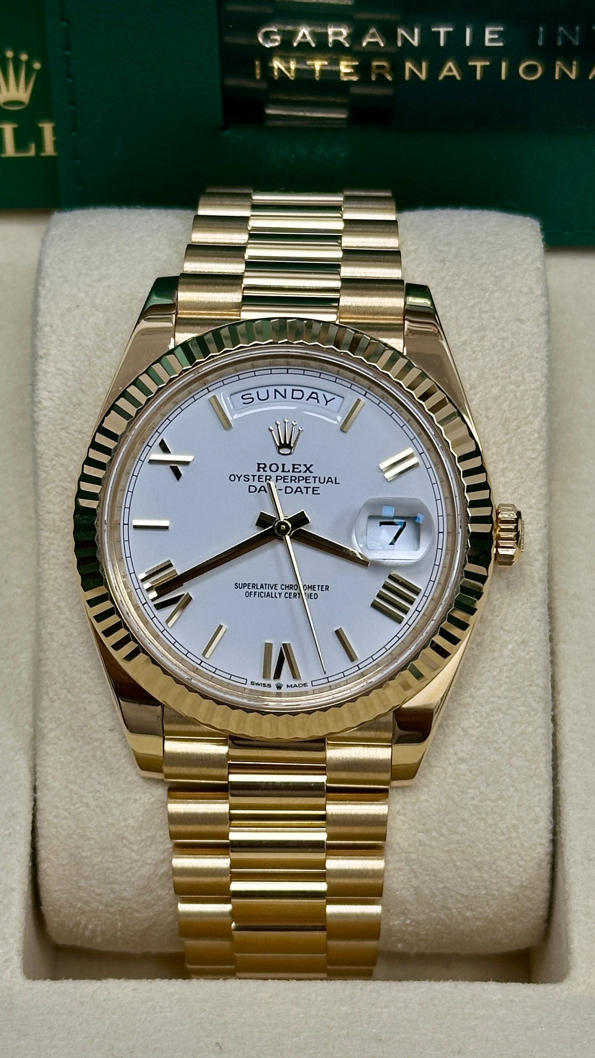 Rolex Day-Date 40 Automatic Luxury Watch