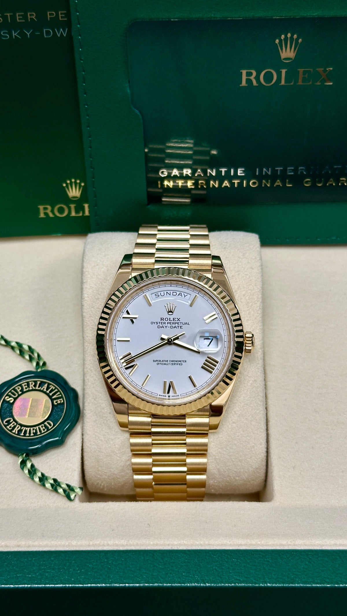 Rolex Day-Date 40 Automatic Luxury Watch