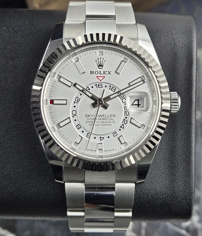 Rolex Sky-Dweller automatic luxury watch