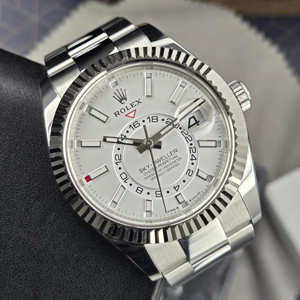 Rolex Sky-Dweller automatic luxury watch