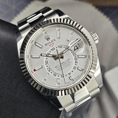Rolex Sky-Dweller automatic luxury watch