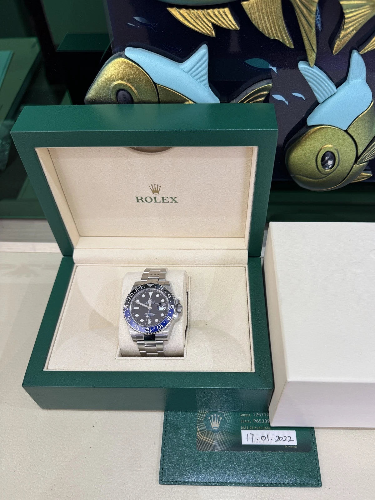Rolex GMT-Master II Automatic Luxury Watch