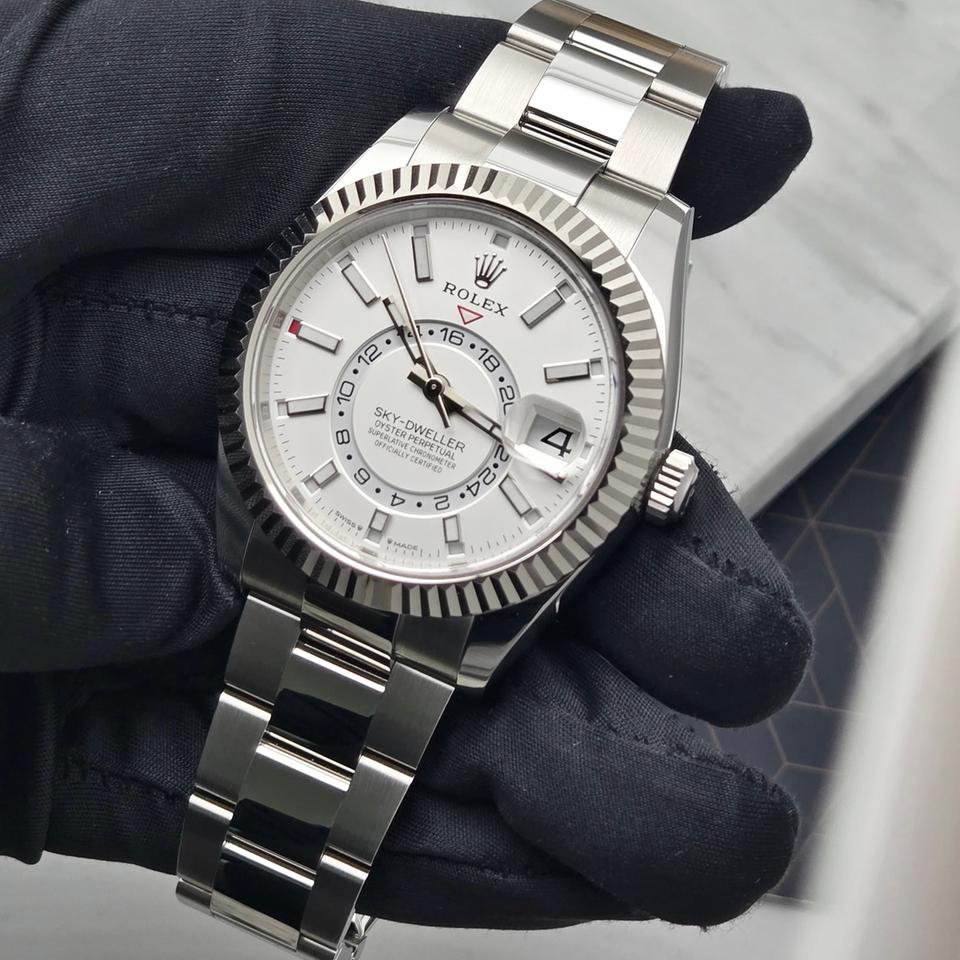 Rolex Sky-Dweller automatic luxury watch