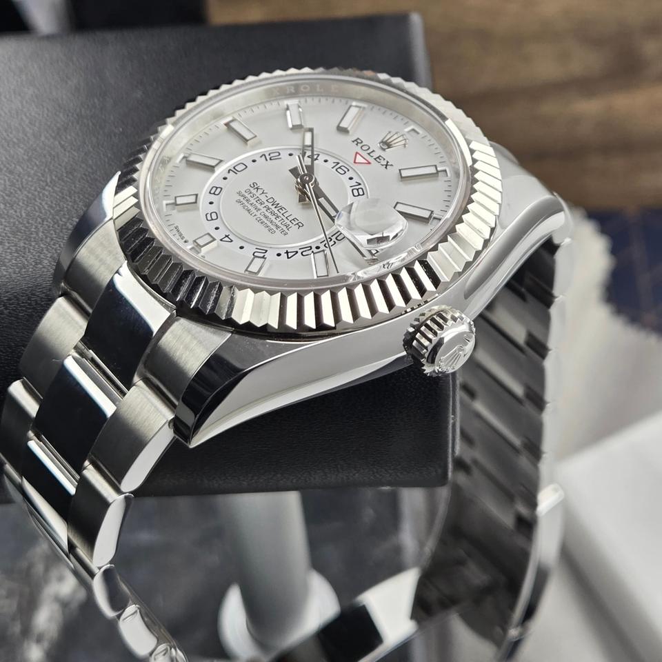 Rolex Sky-Dweller automatic luxury watch